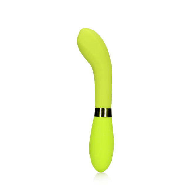 Loveline Silicone G-Spot Vibrator Lime Passion Gelb 11,00 cm ⌀ 3,60 cm