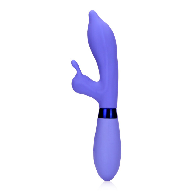 Loveline Silicone Pointed Rabbit Vibrator Lila 8,50 cm ⌀ 3,30 cm