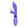 Loveline Silicone Pointed Rabbit Vibrator Lila 8,50 cm ⌀ 3,30 cm