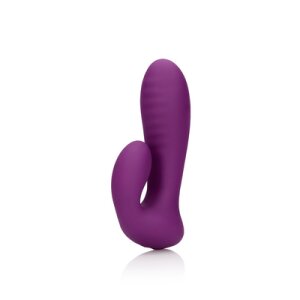 Loveline Ultra Soft Silicone G-Spot Vibrator Lila 10 cm ⌀...