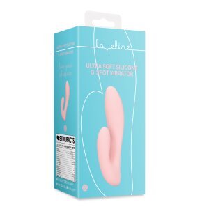 Loveline Ultra Soft Silicone G-Spot Vibrator Pink 10,4 cm...