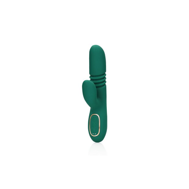 Loveline Thrusting Rabbit Vibrator Ancient Sea Türkis 10,10 cm ⌀ 3,40 cm