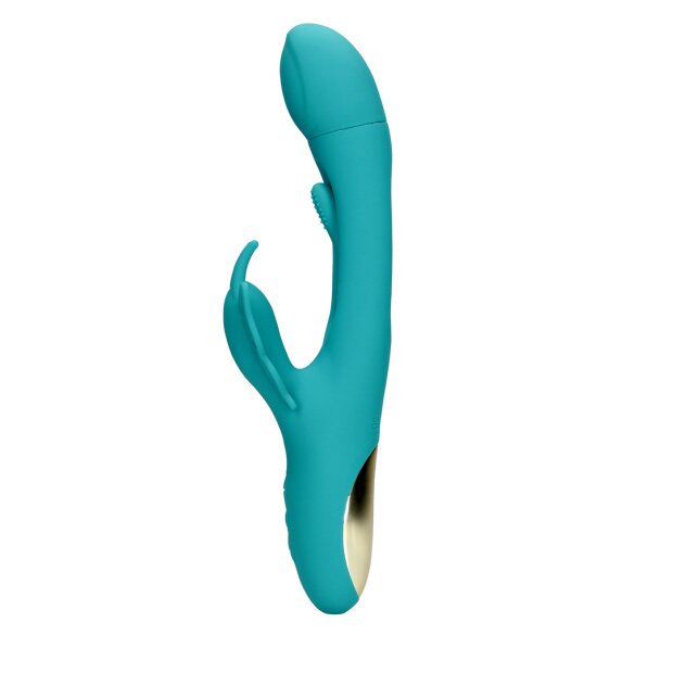 Loveline Flapping G-Spot Butterfly Vibrator Türkis 14,2 cm ⌀ 4,4 cm