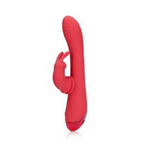 Loveline Swinging Rabbit G-Spot Vibrator Rot 11,5 cm ⌀...