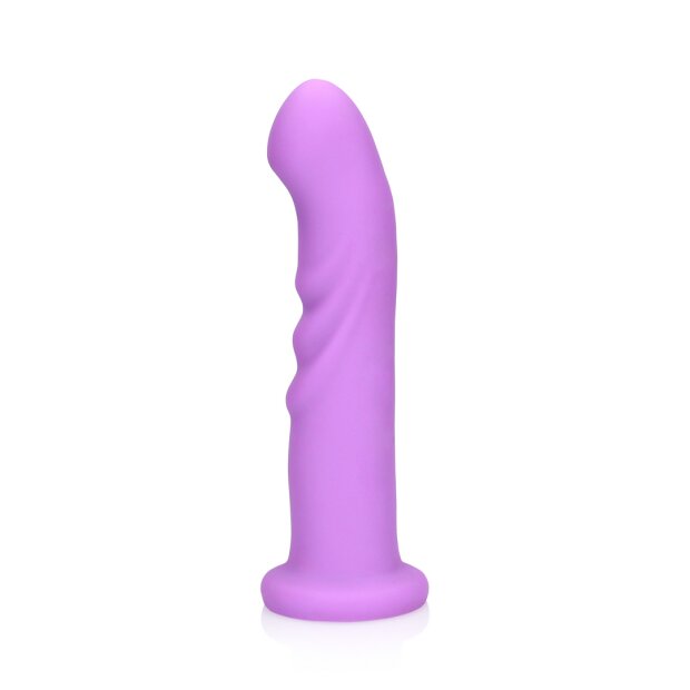 Loveline Ultra Soft Silicone Rotating G-Spot Vibrator - Lavender