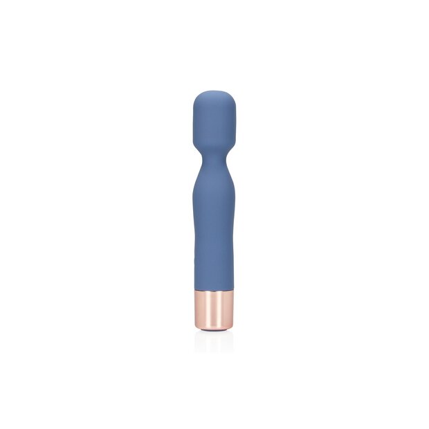 Loveline Mini Wand Vibrator - Blue Horizon