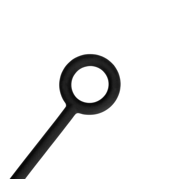 Shots - Ouch! Boules anales en silicone - moyennes - noires