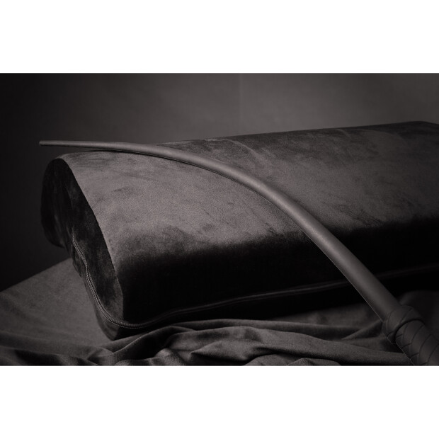 Shots - Ouch! Silikon-Schwanzpeitsche - Schwarz