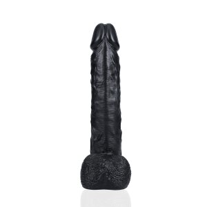 RealRock Extra Large Straight with Balls Dildo Schwarz...