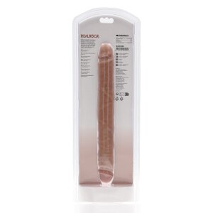 RealRock Slim Double Ended Dong 12 / 30,5 cm - Tan