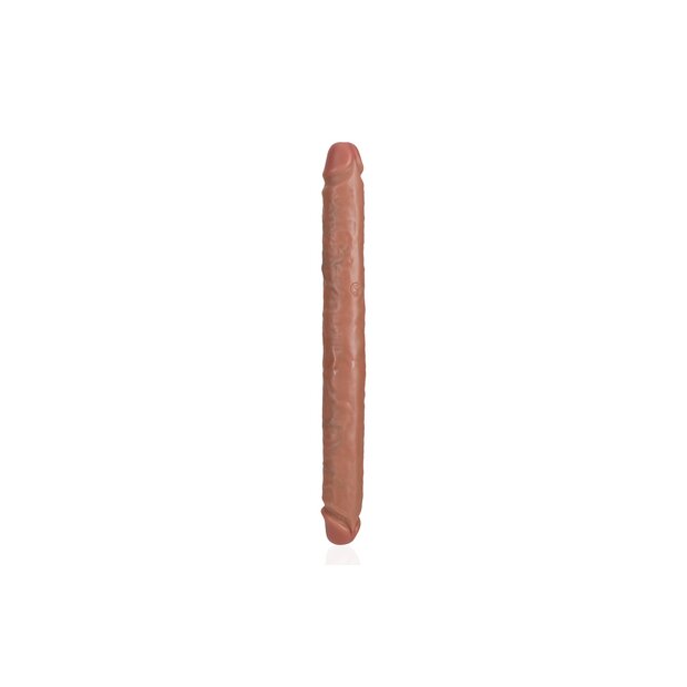 RealRock Slim Double Ended Dong 14 / 35,6 cm - Tan