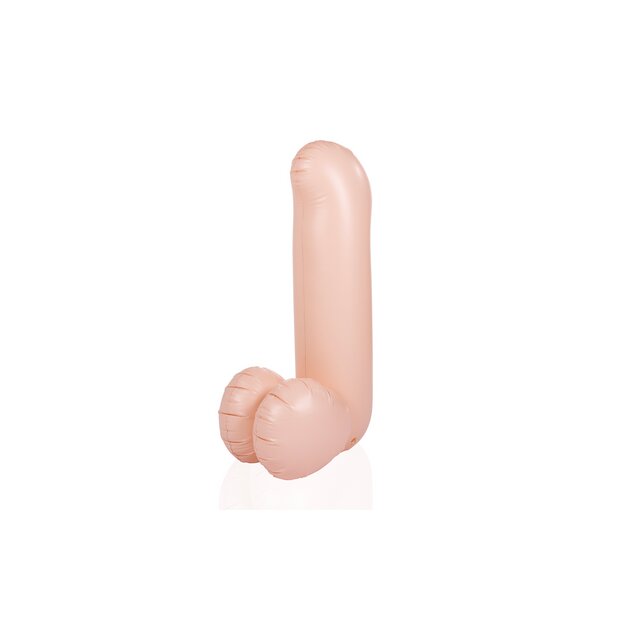 S-Line Aufblasbarer Penis 80 cm - hell