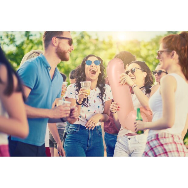 S-Line Aufblasbarer Penis 80 cm - hell