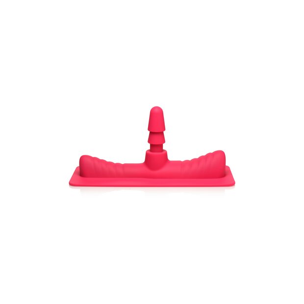 XR Brands Saddle Adapter with Dildo Sexmaschine Pink