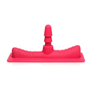XR Brands Saddle Adapter with Dildo Sexmaschine Pink