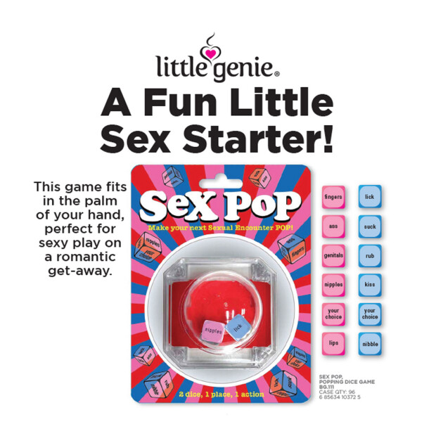 Sex Pop Popping Dice Game