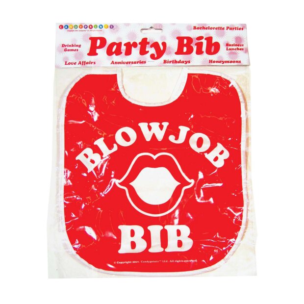 Blow Job Bib Novelty Gag Gift