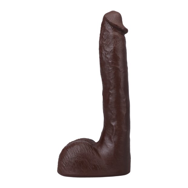 Doc Johnson Signature Cocks Pressure Dildo Braun 25 cm ⌀ 4,1 cm