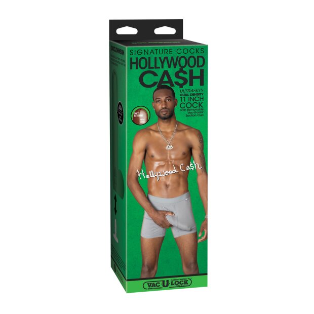 Doc Johnson Signature Cocks Hollywood Cash Dildo Brown 29 cm ⌀ 4,6 cm