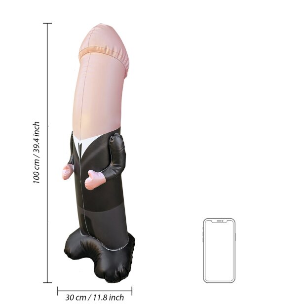 S-Line inflatable groom - penis bright
