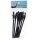 S-Line Penis Straws 18.5 cm Black