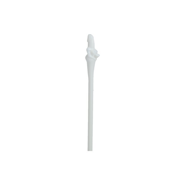 S-Line Pailles en forme de pénis 18,5 cm Blanc