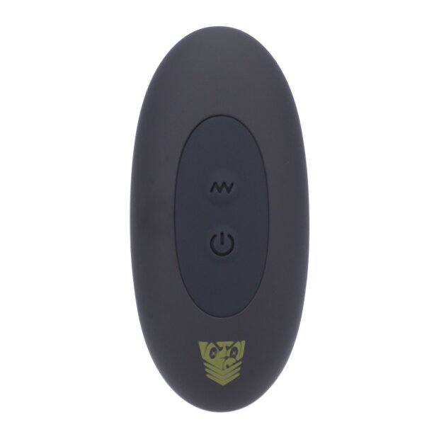 Doc Johnson Rev Cock Throbber - Vibrating Cockring - Large - Black