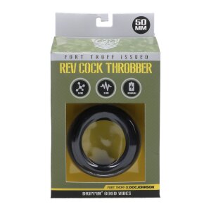 Doc Johnson Rev Cock Throbber - Vibrating Cockring -...