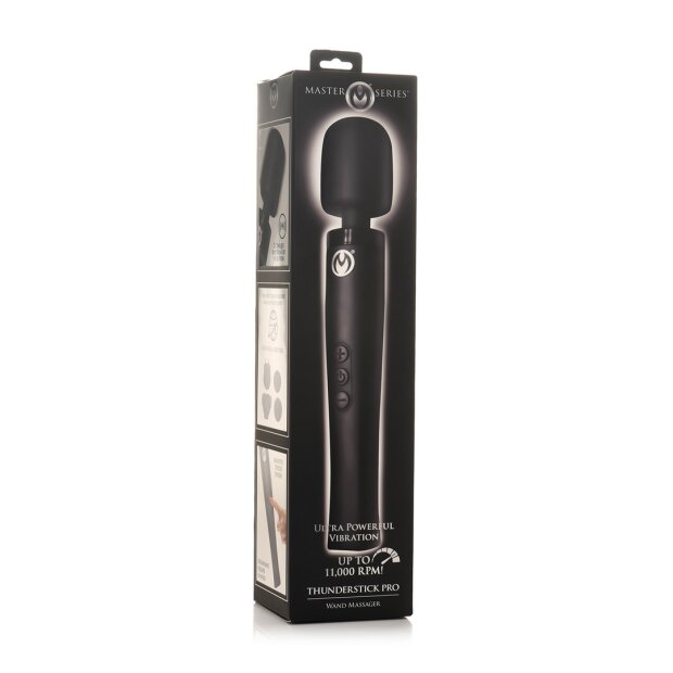 XR Brands Thunderstick Pro - Wand Massager - Black