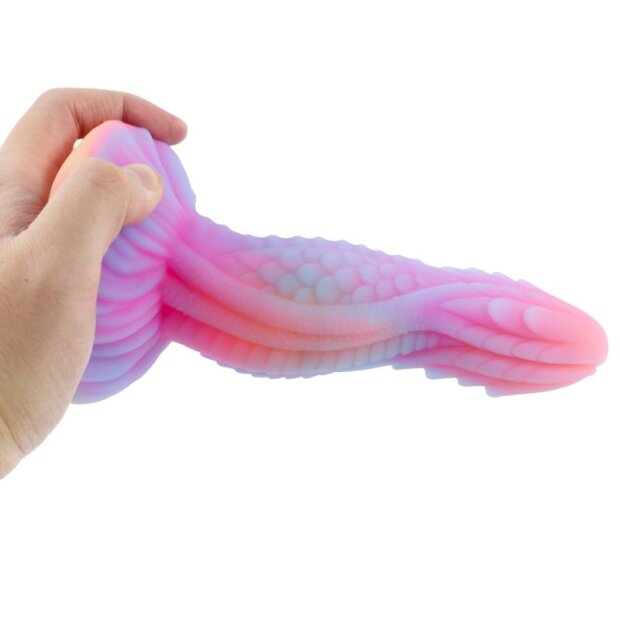 unicorny Ydrik Luminescent Dildo Mehrfarbig 15,5 cm