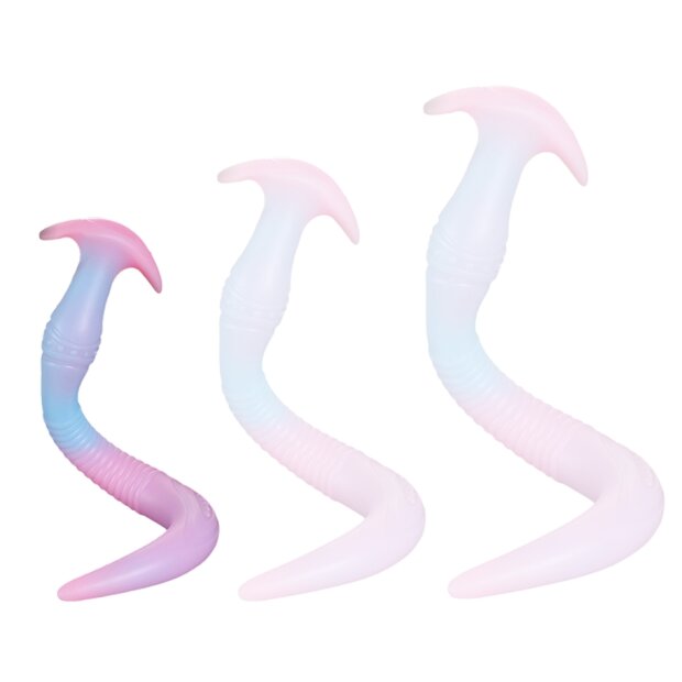 unicorny Luminous Sticot S Analdildo Mehrfarbig 27,5 cm ⌀ 3 cm