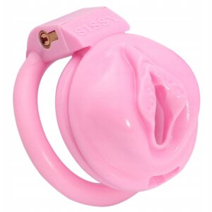 Men Army Chastity Cage Sissy Small Rosa