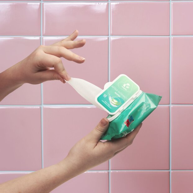 EasyGlide After Intimacy Reinigungstücher 25 Stück