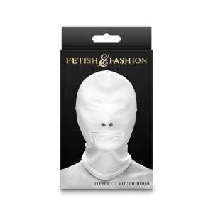 NS Novelties Fetish & Fashion - Zippered Mouth Hood -...