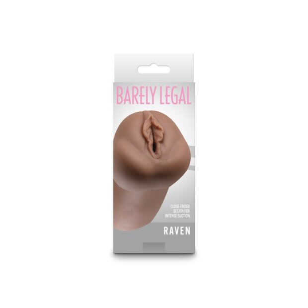 NS Novelties Barely Legal - Raven Stroker - Brown - Alternate Package