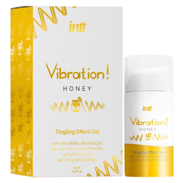 intt Vibratoin Gel Honig 15ml
