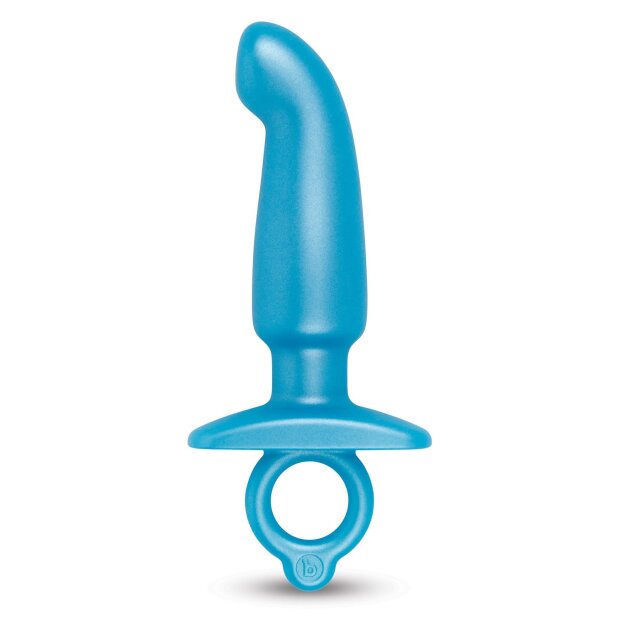 B-Vibe Hither Plug Analplug Blau ⌀ 3,1 cm