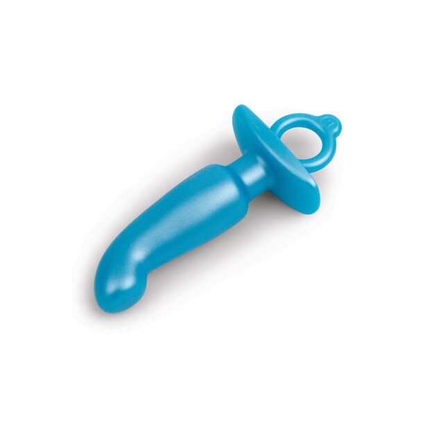 B-Vibe Hither Plug Analplug Blau ⌀ 3,1 cm