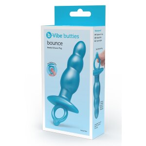 B-Vibe Bounce Plug Analplug Blau ⌀ 3,3 cm