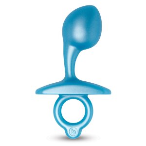 B-Vibe Bulb Plug Analplug Blau ⌀ 3,4 cm