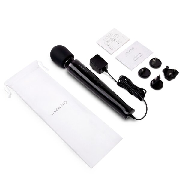 Le Wand Massager Plugin Black