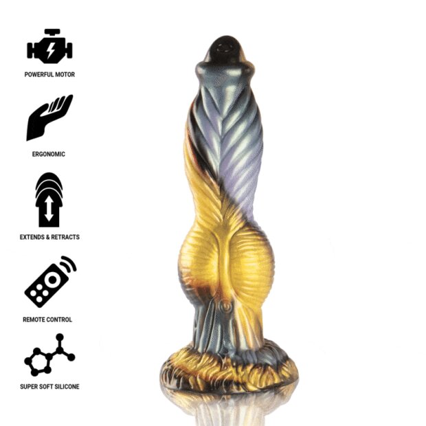 EPIC Phoenix Vibrierender Dildo Mehrfarbig 26,5 cm