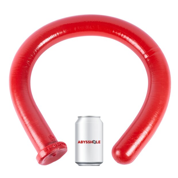 Abysshole ARGONA Spezialdildo Rot 86 cm ⌀ 5,5 cm