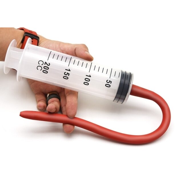 BDSMaster Seringue tubulaire S 150 ml seringue-injecteur