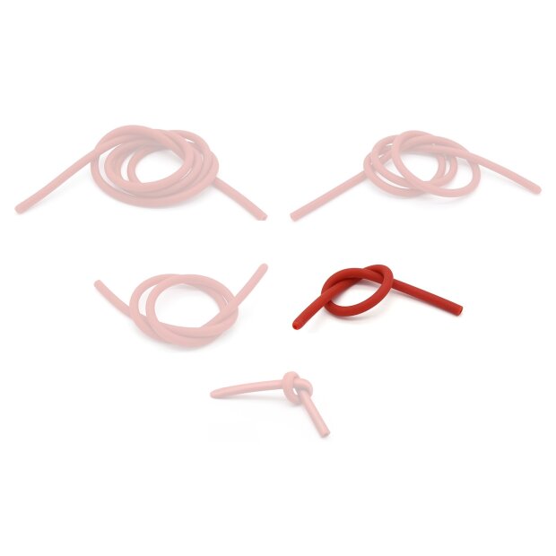 BDSMaster Flexibler Schlauch für Pipe Flex Spritze M 50 cm