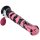 Bad Horse Helios L Dildo Rosa Schwarz 37 cm