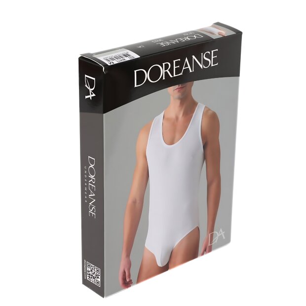 Doreanse Herren Basic Slip Body weiß S - XXL