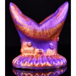 ToppedMonster Hollow Demon Tunnelplug Mehrfarbig ⌀ 9 cm
