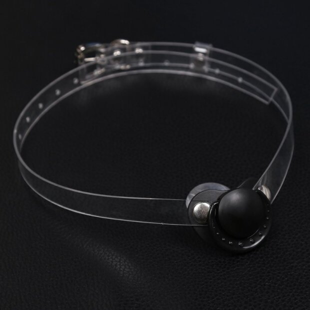 KINKgear Tot Gag Pacifier Sling Black