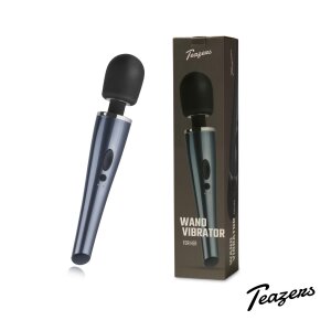 Teazers Black Lightning Wand Massager Schwarz